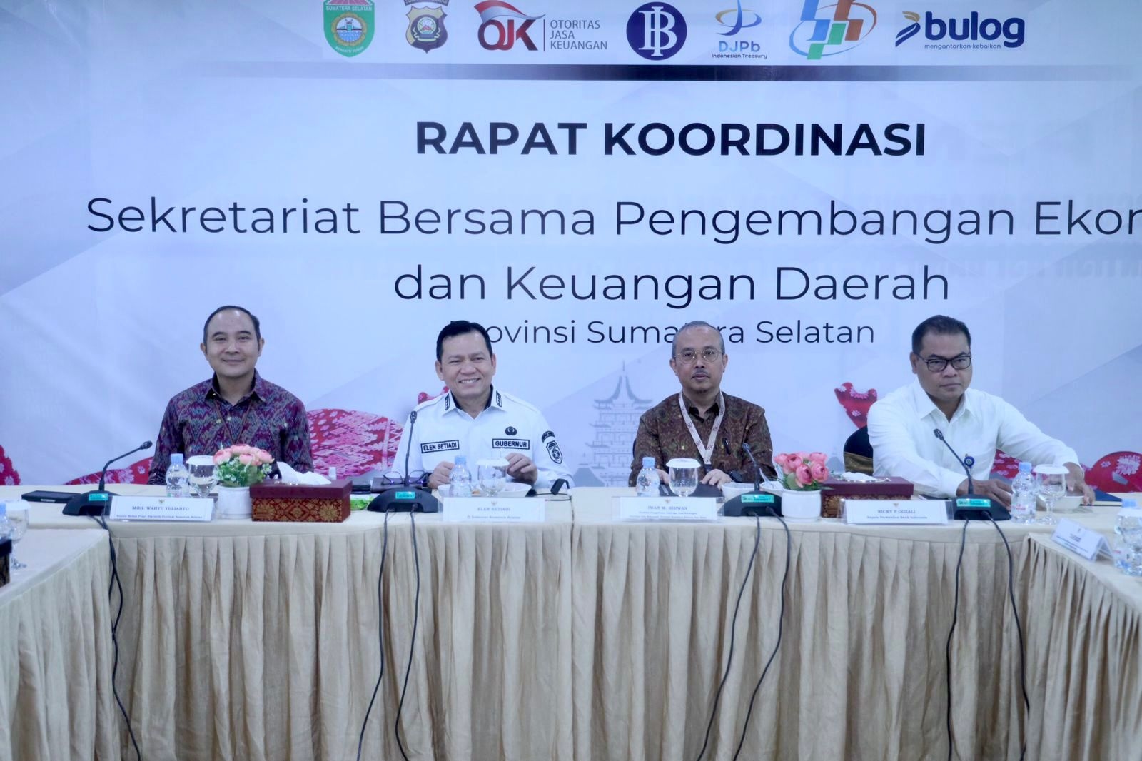 Pj Gubernur Sumsel Pimpin Rakor Evaluasi Susenas untuk Pengendalian Inflasi dan Penurunan Kemiskinan