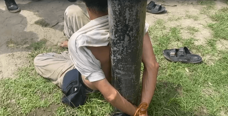 Yono Tertangkap Basah Curi Handphone di Masjid: Itu Handphone Saya Pak