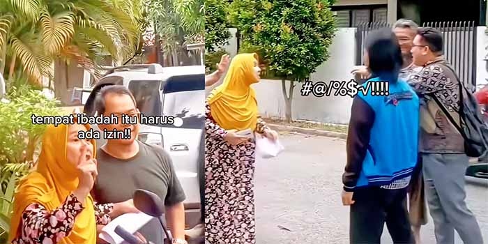 Viral! Oknum ASN Pemkot Bekasi Emosi Larang Jemaat Kristiani Ibadah di Rumah, Tanyakan Perihal Izin