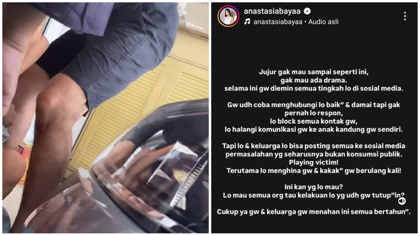 Viral! Selebgram Anastasia Noor Widiastuti Diduga Alami Kekerasan oleh Mantan Suami Saat Bertemu Anak