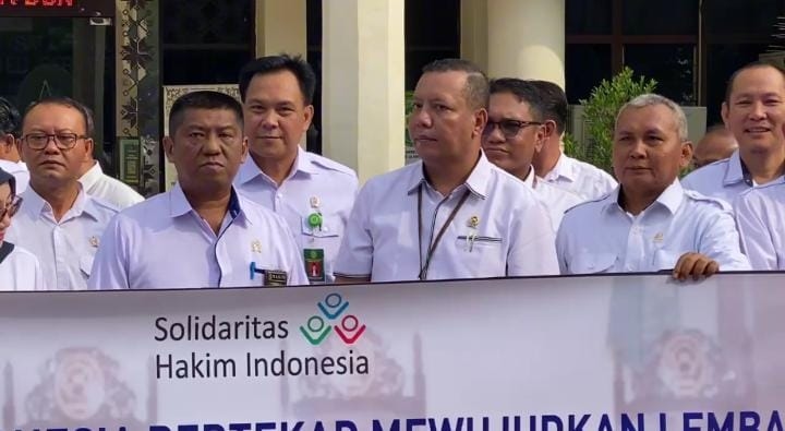 Persidangan di Pengadilan Jalan Terus, Hakim Palembang Lakukan Aksi Solidaritas Tuntut Kenaikan Gaji