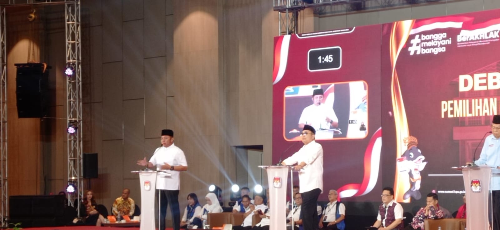 Tanjung Carat Jadi Topik Hangat Dalam Debat Pertama Pilgub Sumsel, Para Calon Adu Argumen Keras