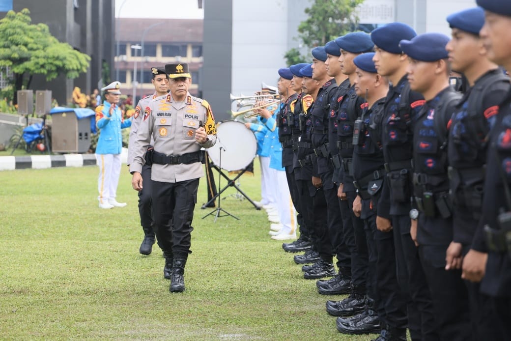 Polda Sumsel Kerahkan 1.471 Personel untuk Amankan TPS Selama Tahap Pemungutan Suara Pilkada 2024
