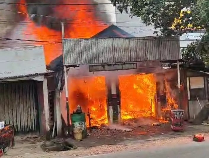 Bengkel dan Rumah di Palembang Hangus Terbakar, Dua Penghuni dan Satu Karyawan Meninggal