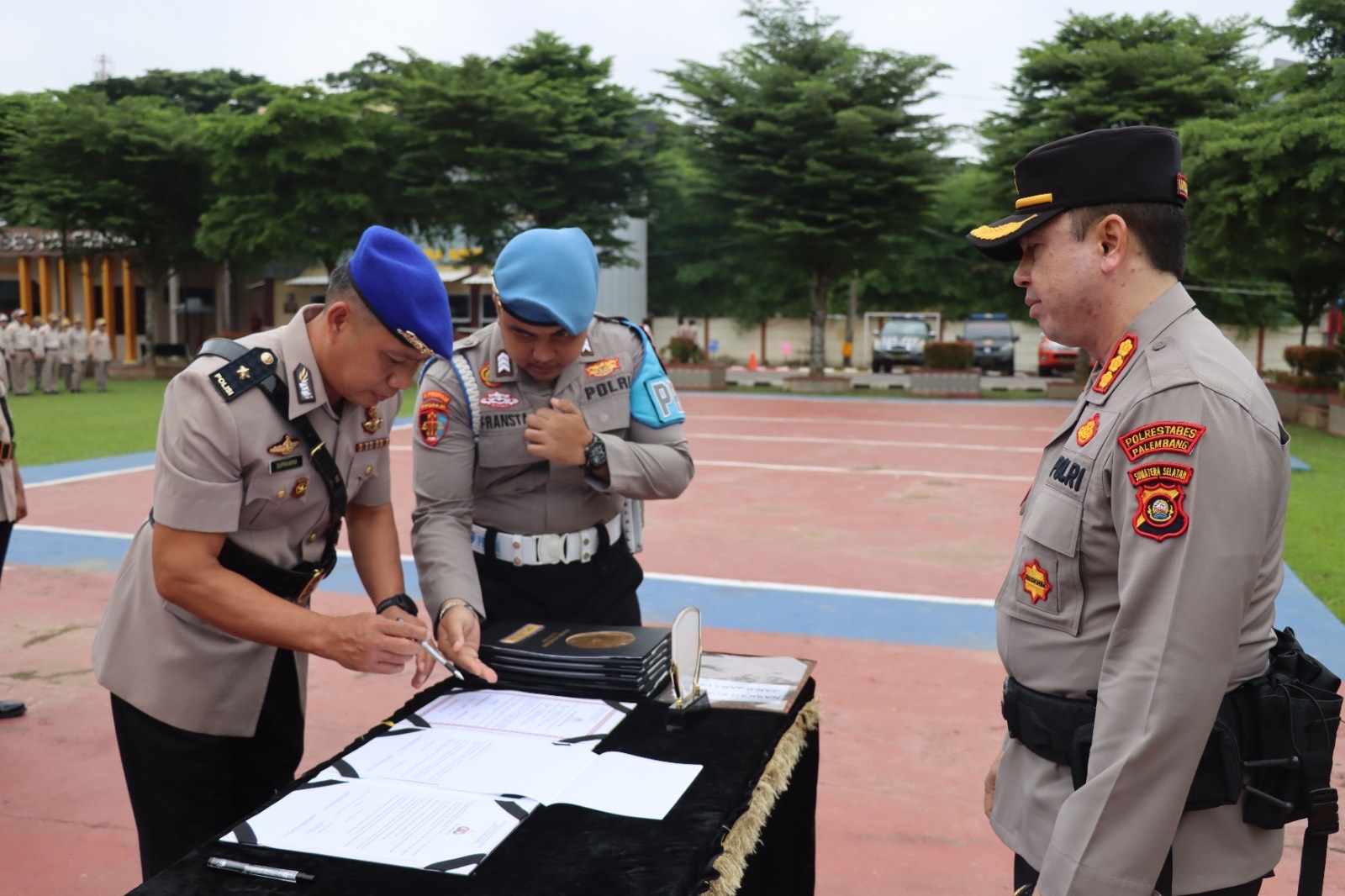 Sertijab Kapolsek Baru di Polrestabes Palembang, Kapolsek Ilir Barat I dan Sako Berganti