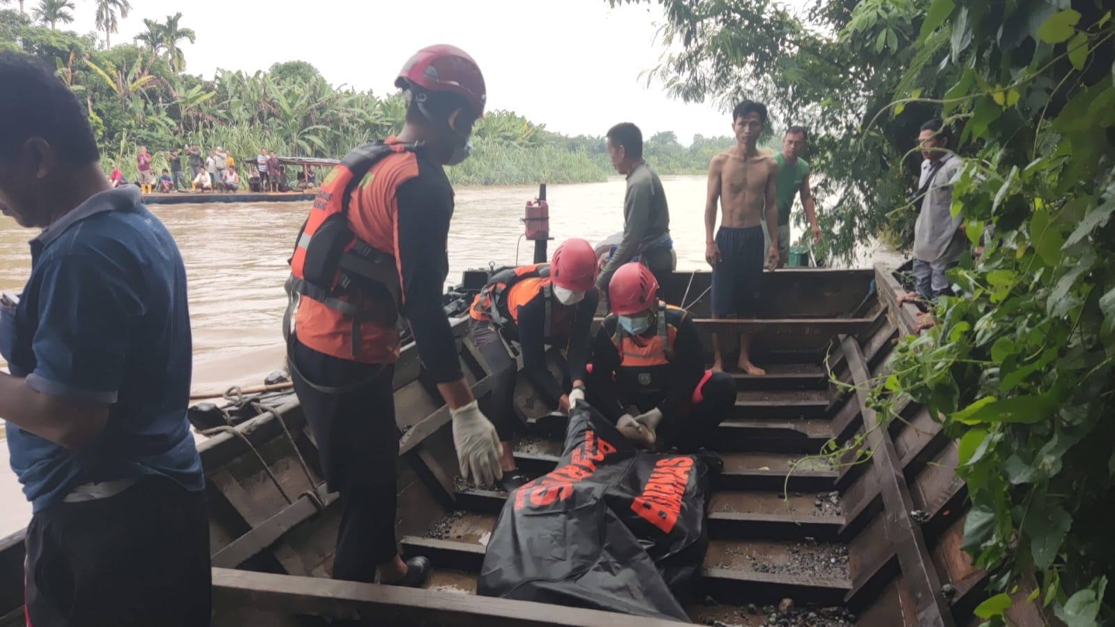 Petani Tenggelam di Sungai Komering OKU Timur Ditemukan Meninggal Dunia