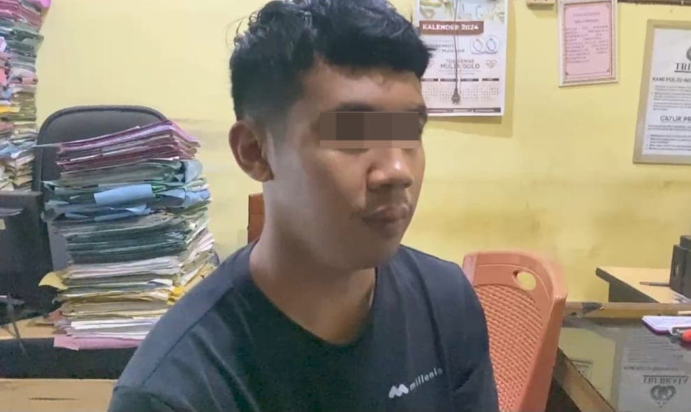 Gagal Curi Mobil Taksi Online, Pemuda di Palembang Mengaku Terlilit Utang Pinjol