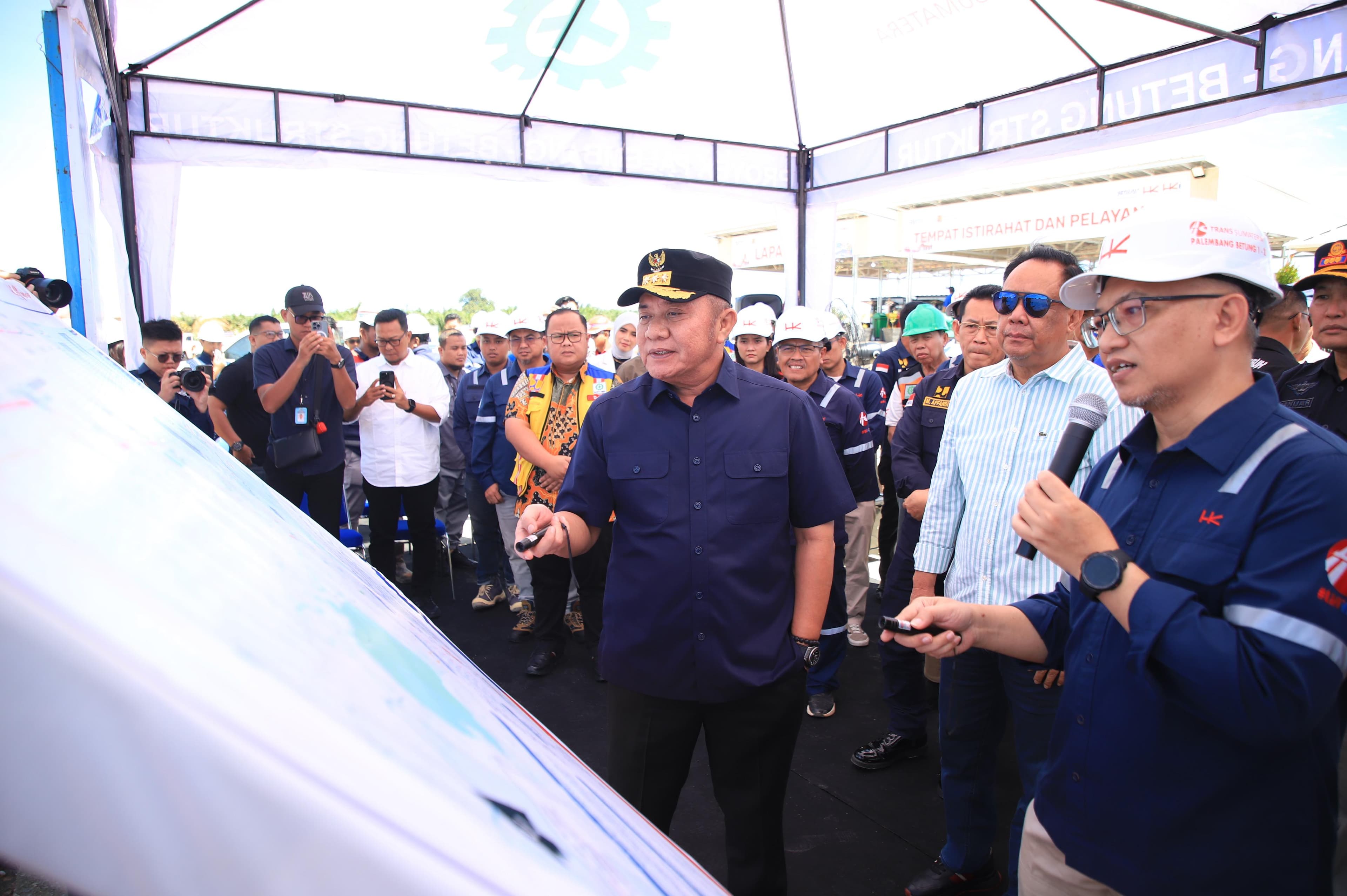 Antisipasi Kemacetan Mudik, Gubernur Sumsel Fungsikan Tol Palembang-Betung sebagai Jalur Alternatif