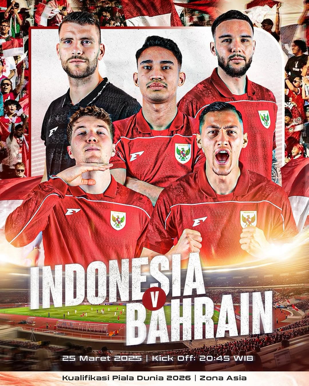 Kemenangan Timnas Indonesia Atas Bahrain Jaga Asa Lolos Piala Dunia 2026