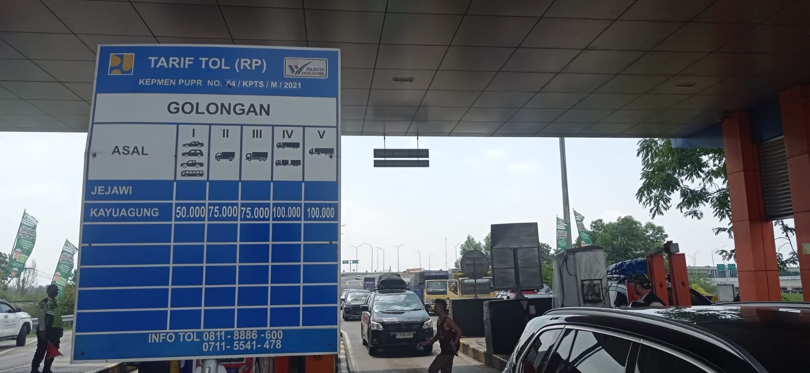 35 Ribu Kendaraan Diprediksi Tinggalkan Sumsel Lewat Tol Kramasan, Puncak Arus Balik Terjadi Hari Ini