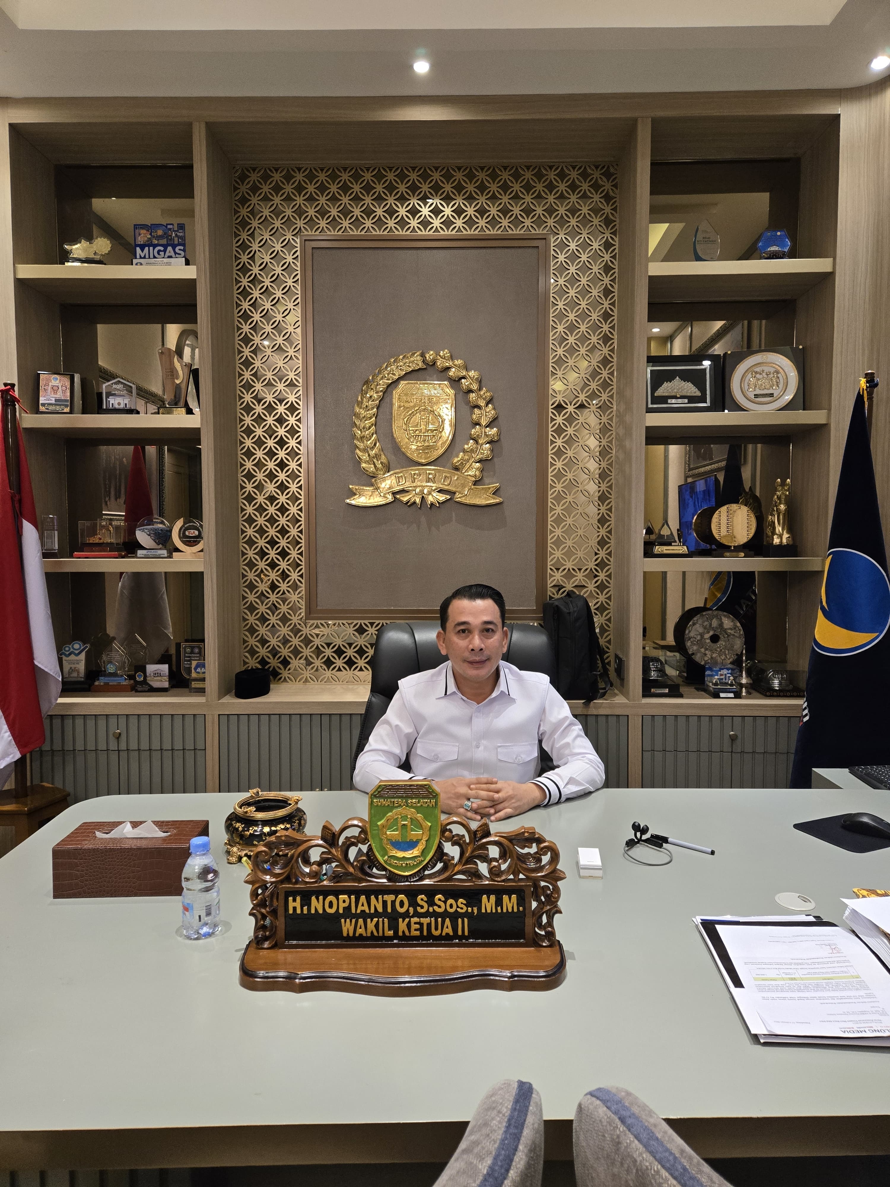 Wakil Ketua DPRD Sumsel Dukung Kebijakan Rotasi dan Mutasi Pejabat