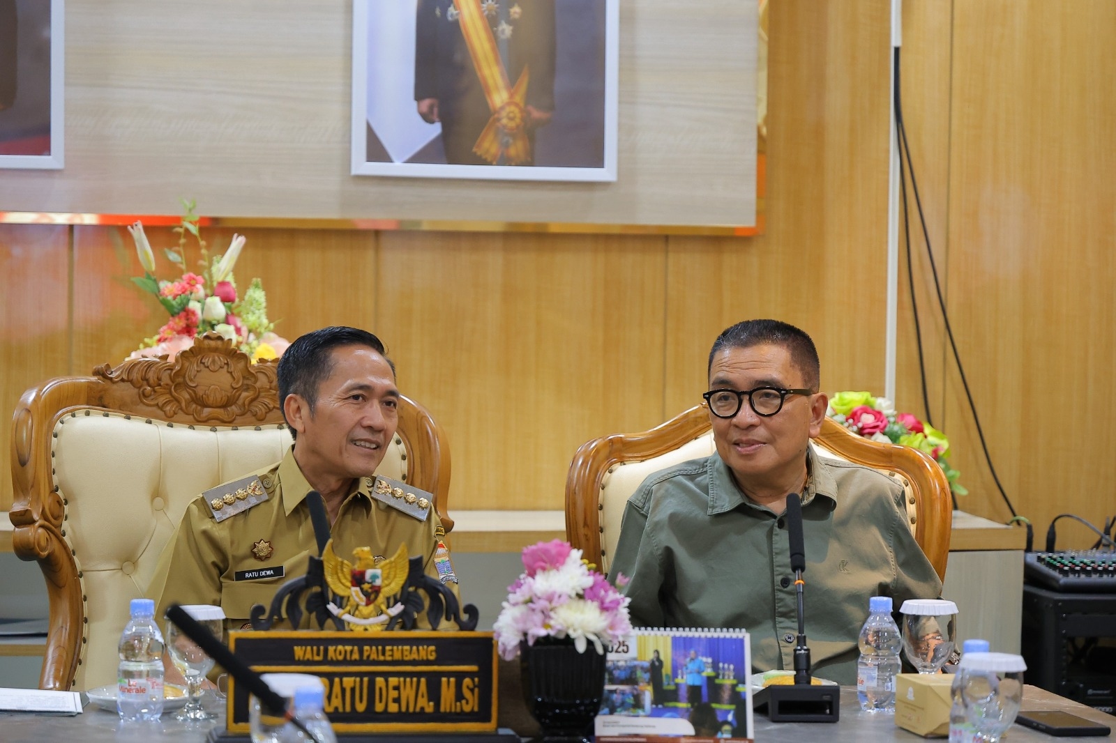 Kolaborasi Budaya: Ratu Dewa dan Helmy Yahya Satukan Visi Majukan Wisata Palembang