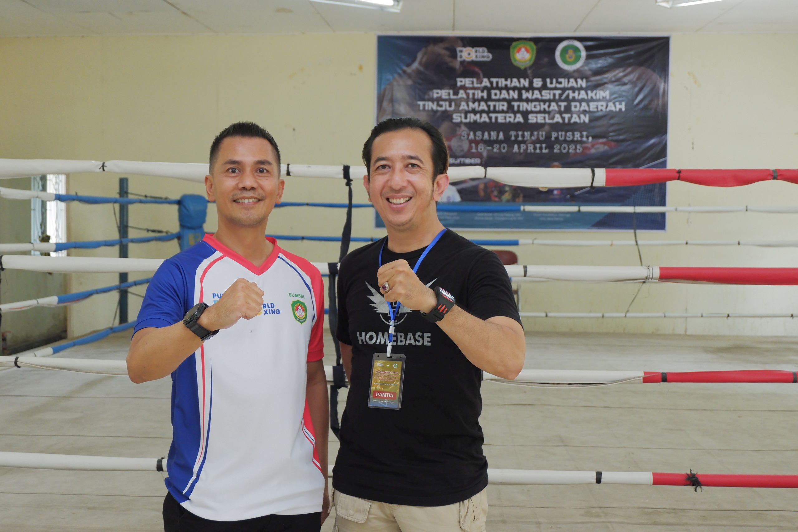 Boy Pohan Puji Sasana Tinju Pusri, Harapkan Geliat Tinju di Sumsel Terus Menyala