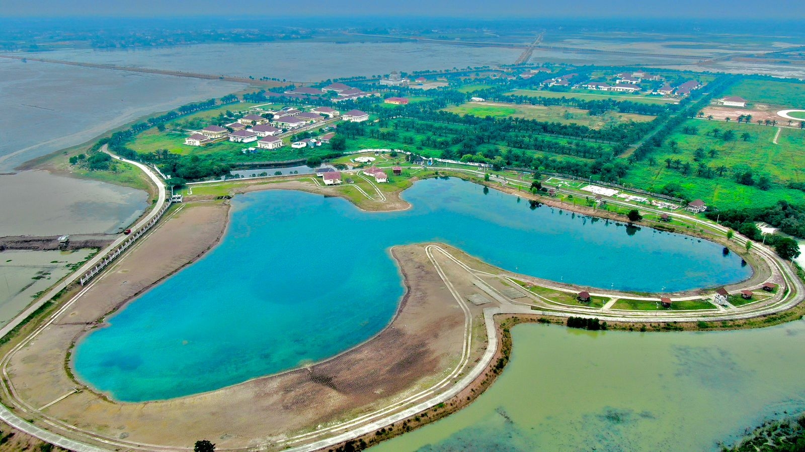 Danau Teluk Seruo, Arena Olahraga Sekaligus Objek Wisata Akhir Pekan Favorit Warga Ogan Ilir
