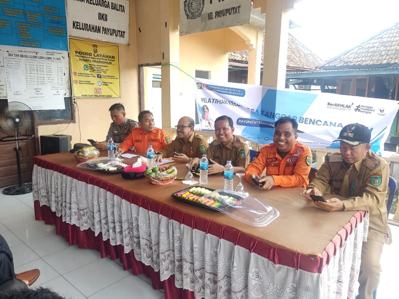 BPBD Sumsel Gelar Pelatihan Keluarga Tangguh Bencana di Prabumulih Barat