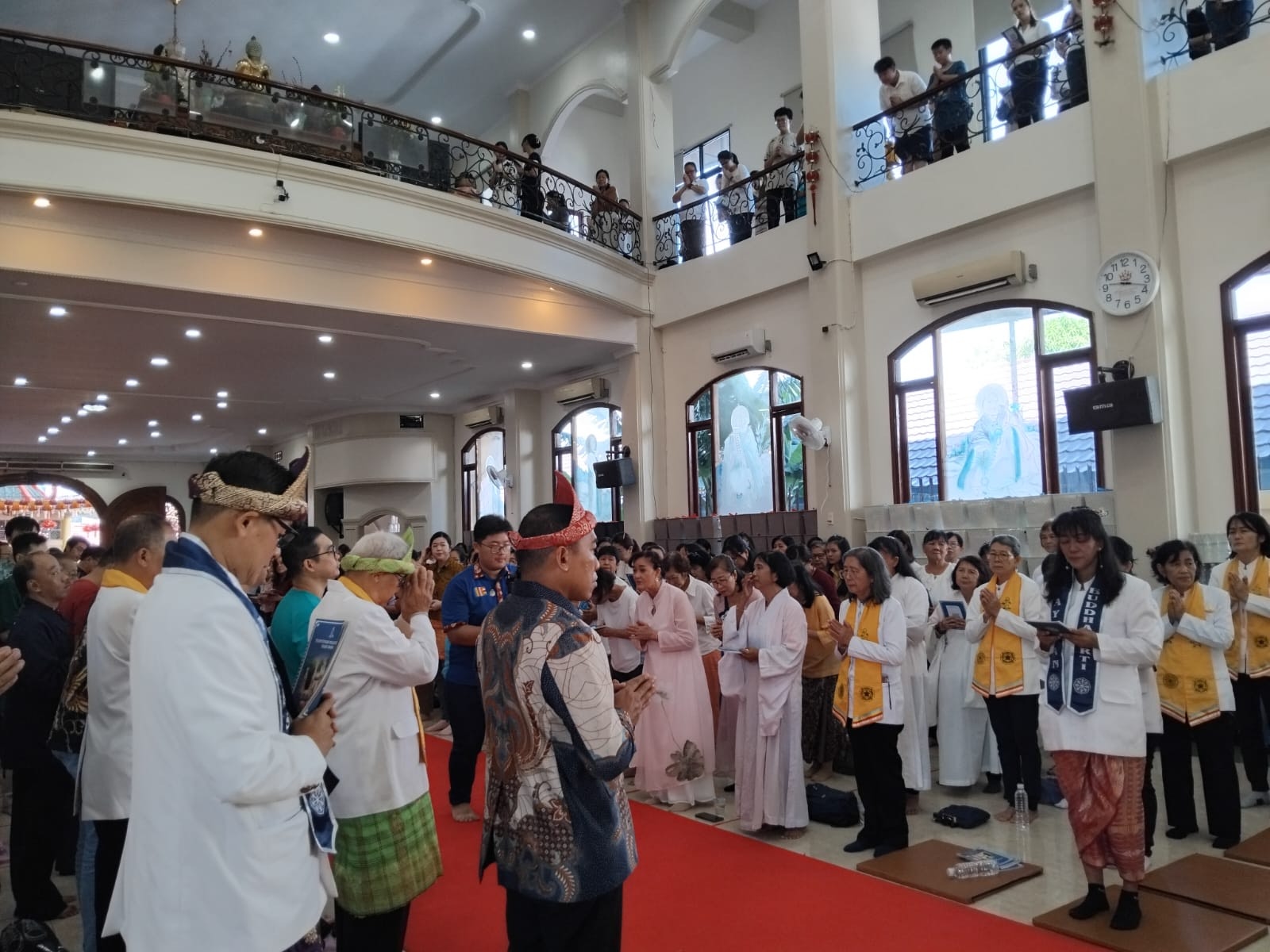 Ribuan Umat Buddha Padati Wihara Dharmakirti Palembang Rayakan Waisak 2569 BE