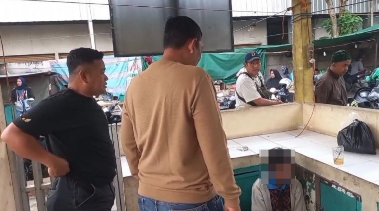 Terekam CCTV Curi 1 Karung Kencur, Warga Kayuagung Diciduk Polisi di Pasar Jakabaring
