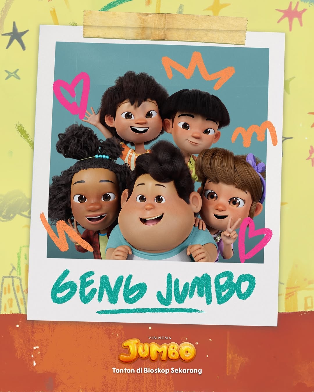 5 Film Indonesia Terlaris Sepanjang 2025, Animasi Jumbo Bertahan di Posisi Teratas