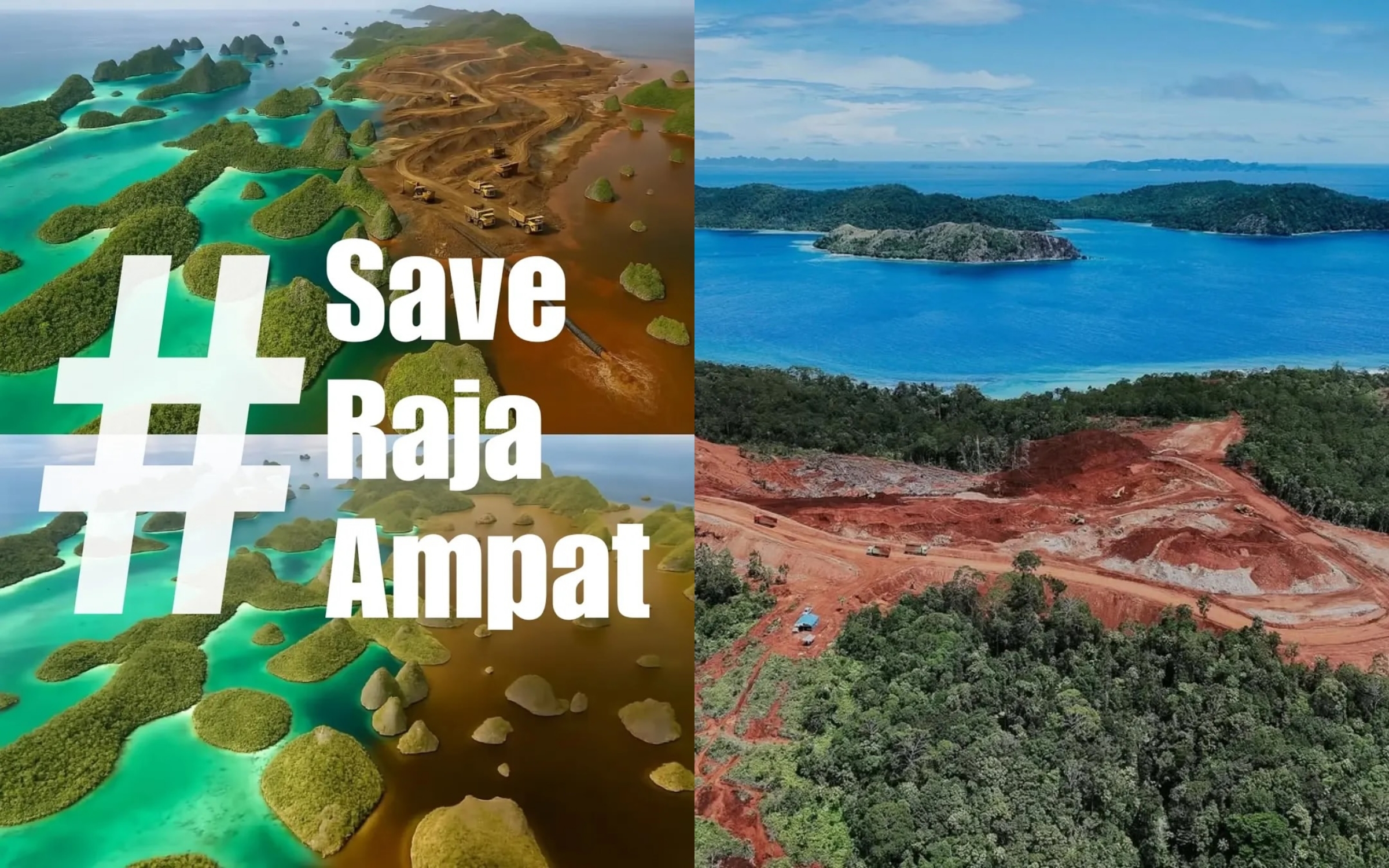 Ramai Tagar Save Raja Ampat, Menteri Lingkungan Hidup Sebut Bakal Ambil Langkah Hukum Soal Tambang Nikel