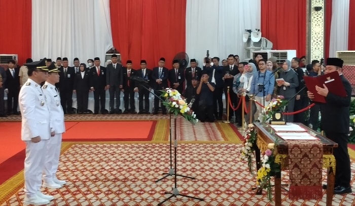 Joncik-Arifa’i Resmi Dilantik sebagai Bupati dan Wakil Bupati Empat Lawang 2025–2030, Siap Lanjutkan Visi Madani Jilid II