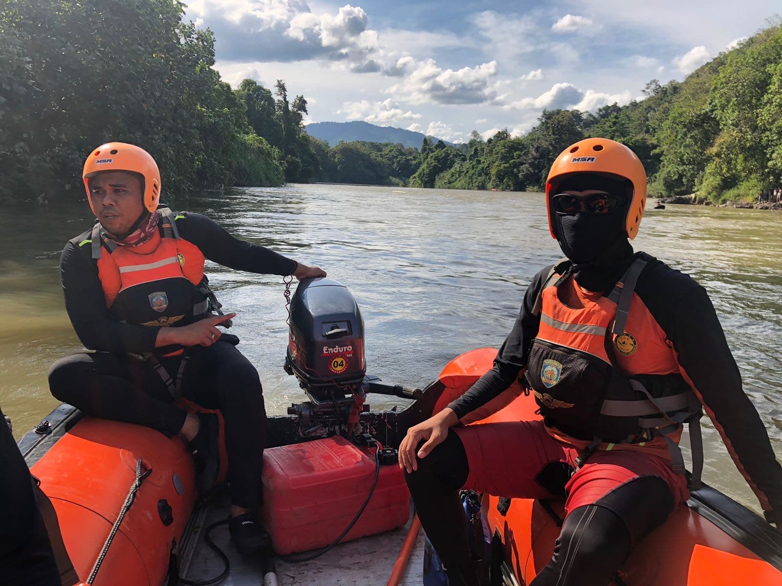 Terseret Arus Deras Saat Mandi, Lansia di OKU Dilaporkan Hilang di Sungai Komering