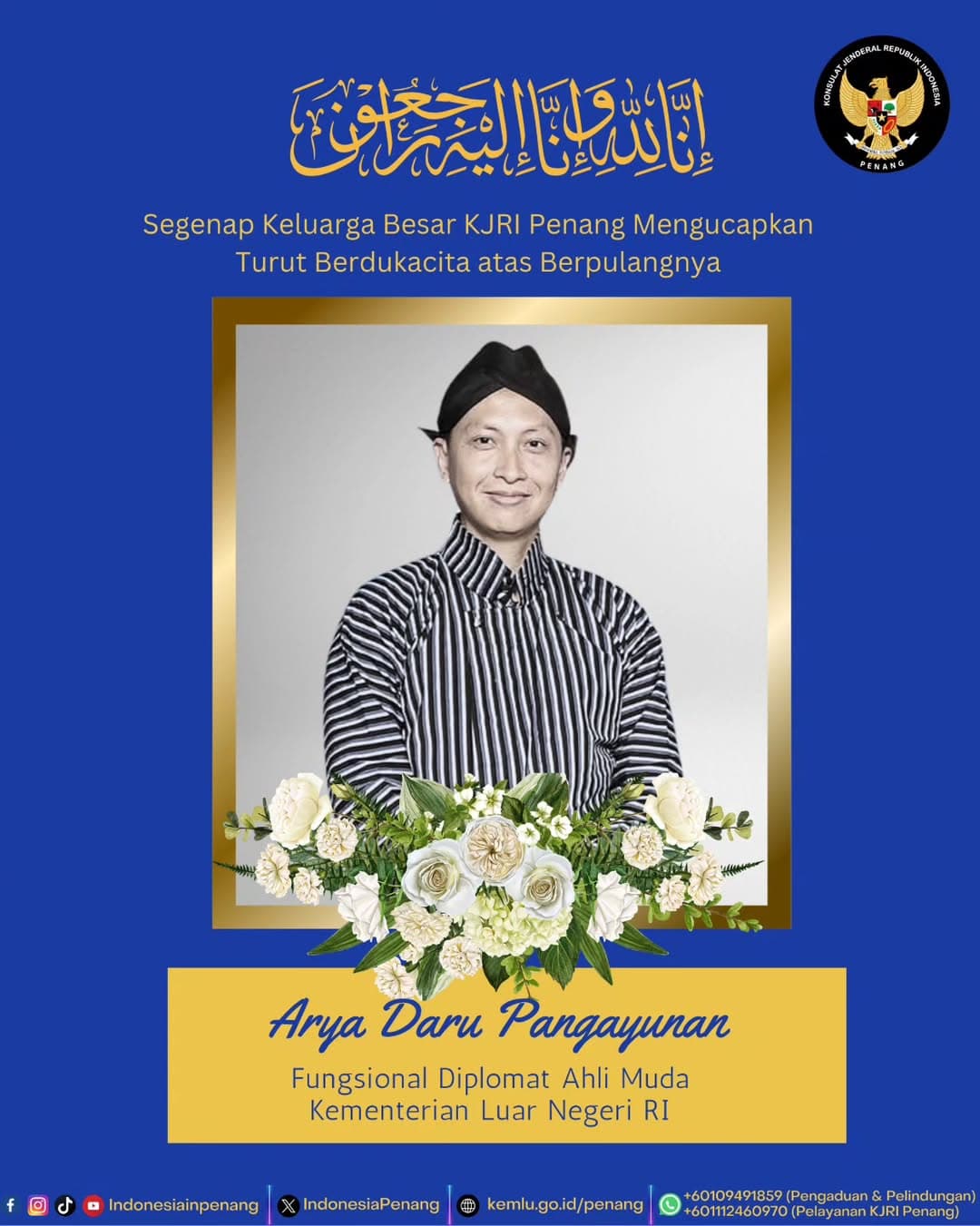 Kilas Balik Misteri Kematian ADP, Sang Diplomat Muda Pelindung WNI Bermasalah di Luar Negeri