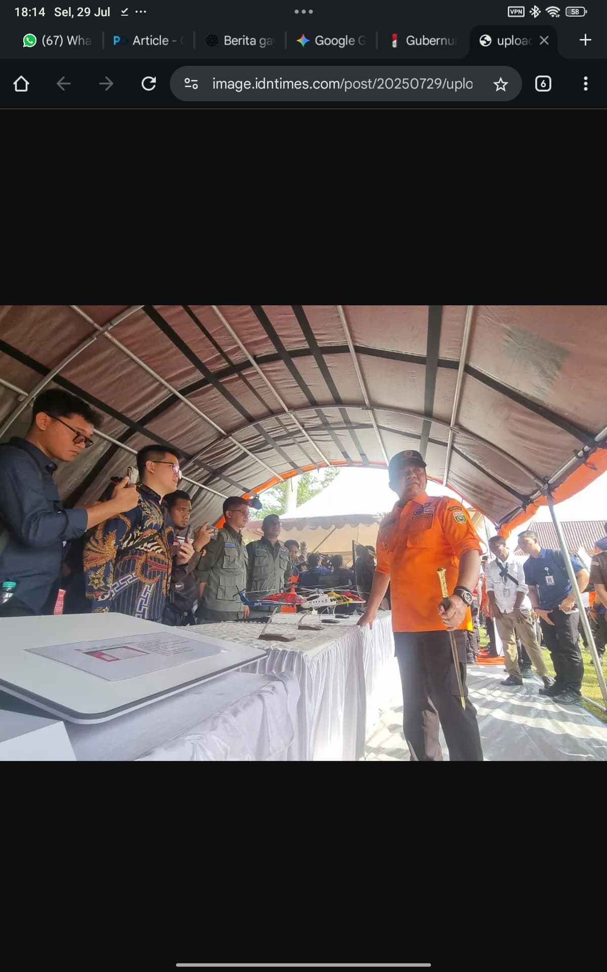 Gubernur Herman Deru Targetkan Sumsel Bebas Asap Karhutla di 2025