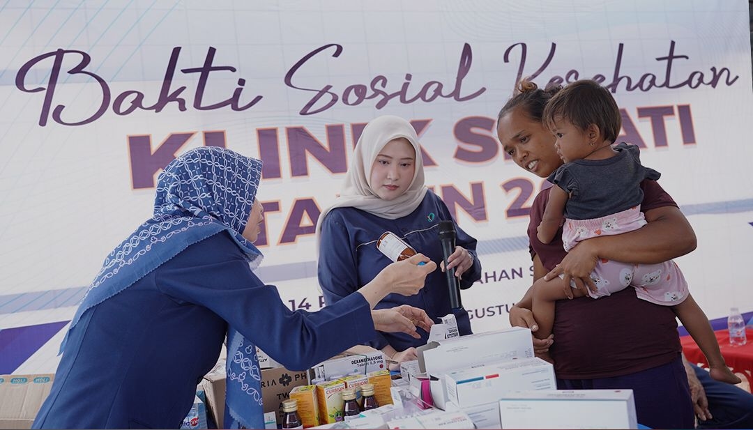 Pusri Gelar Pengobatan Gratis di Kampung Sehati, Dukung Peningkatan Kualitas Hidup Masyarakat