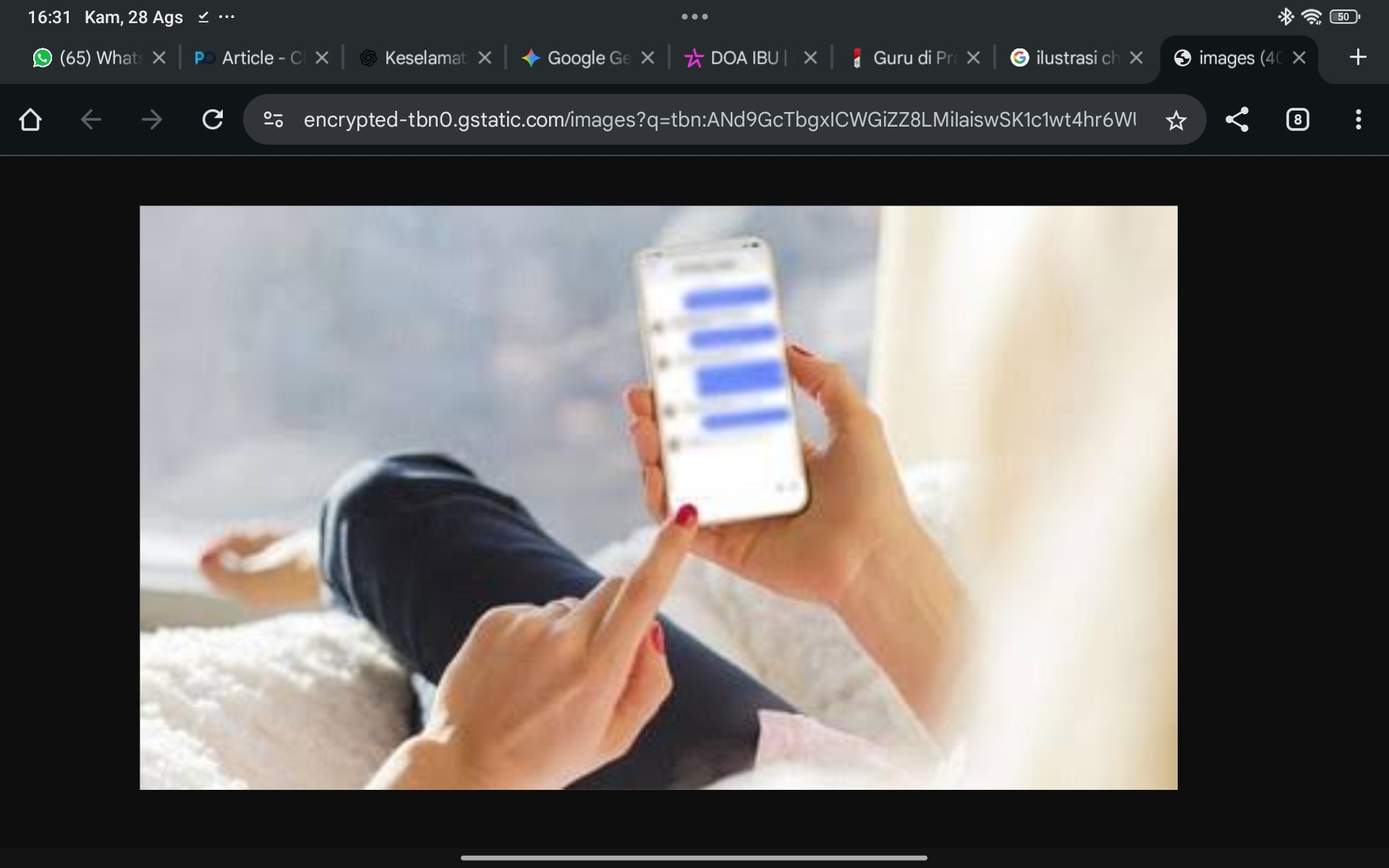 Terungkap, Oknum Guru di Prabumulih Lakukan Pelecehan Seksual Lewat Chat, Pelaku Akui Perbuatannya