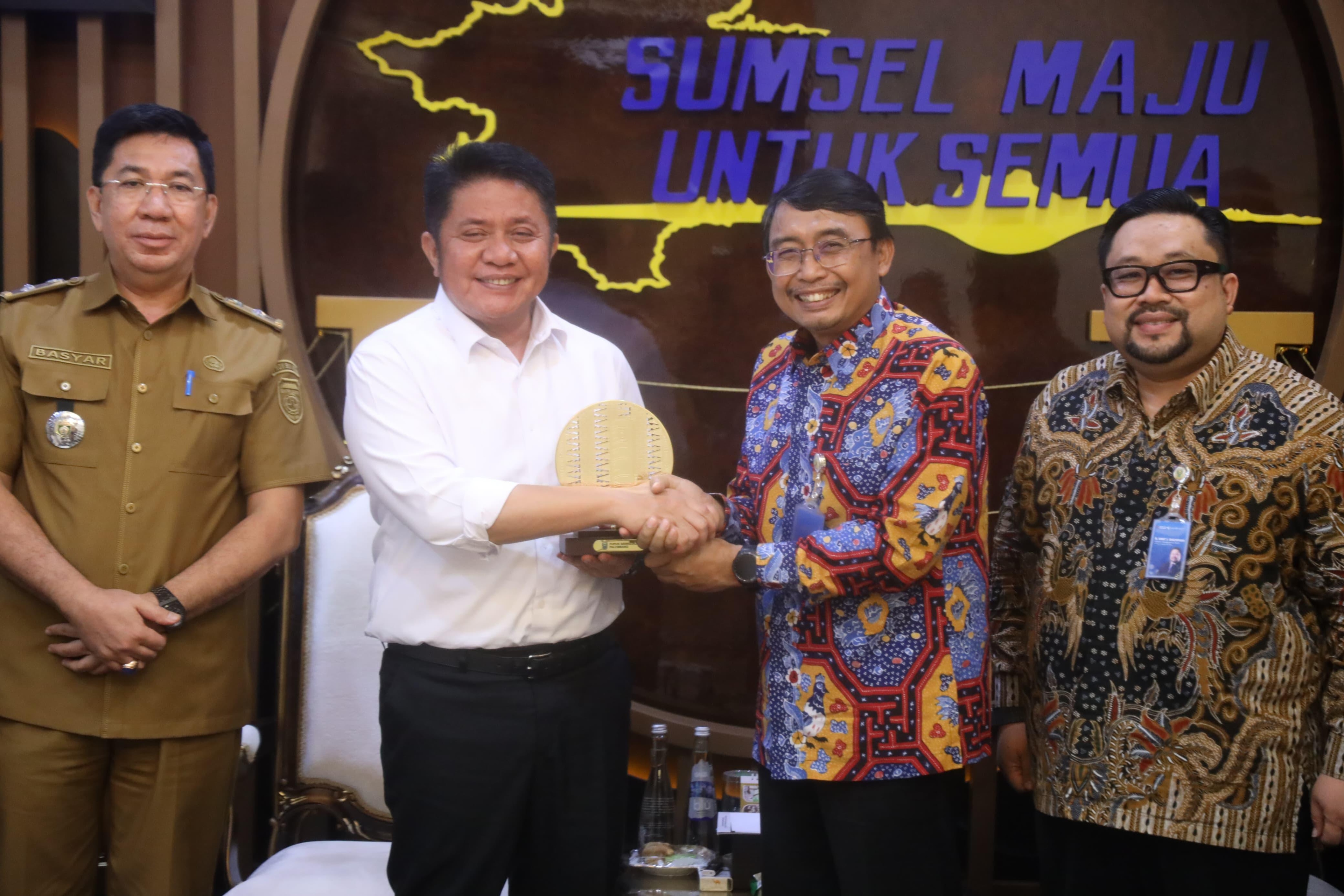 Gubernur Herman Deru Dorong Pusri Dukung Pertanian Daerah