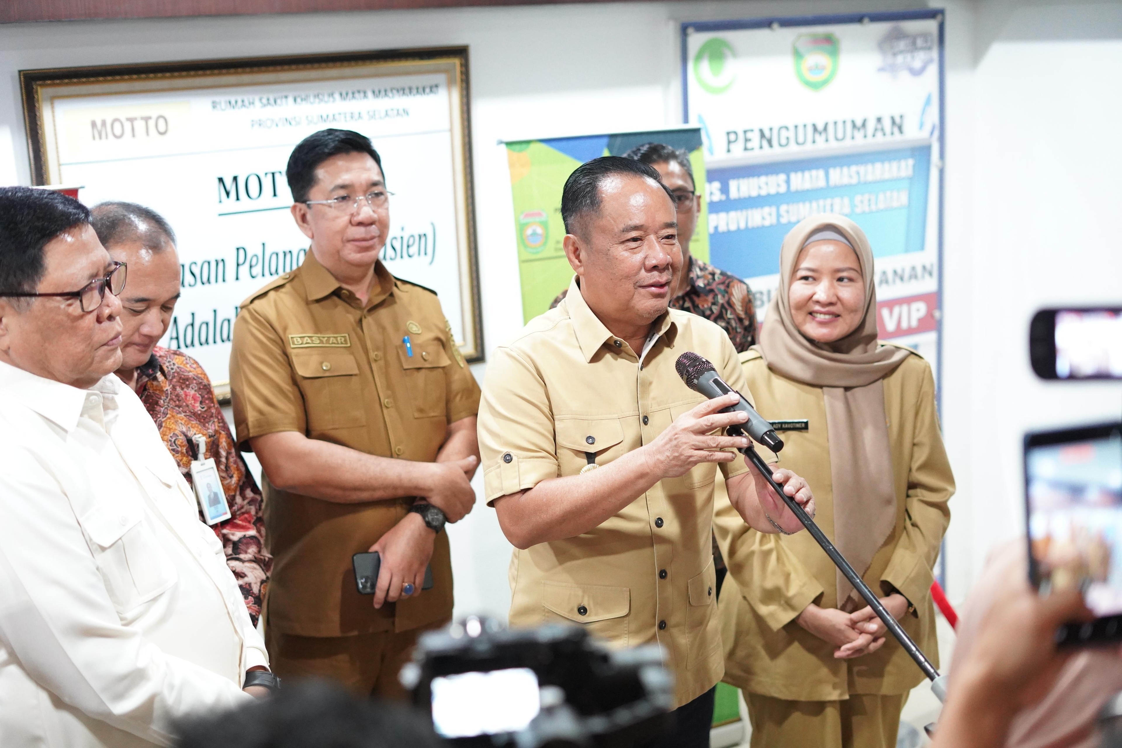 Wagub Cik Ujang Dorong Perusahaan Aktif Salurkan CSR Kesehatan Untuk Bantu Masyarakat