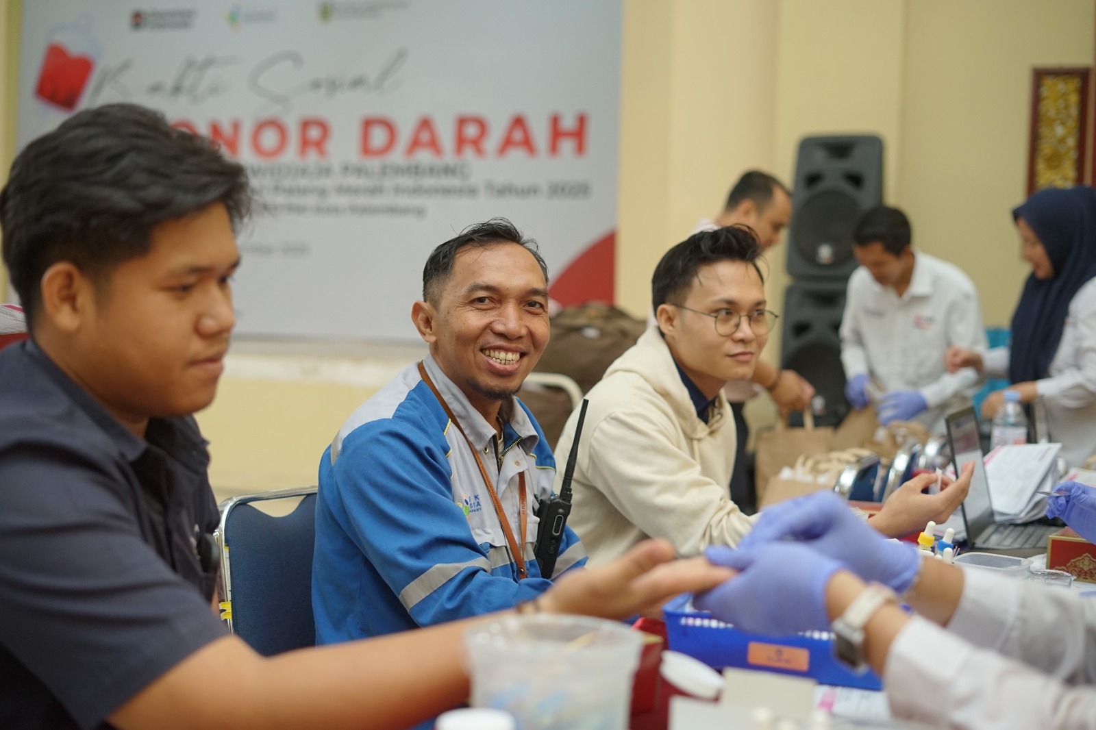 Pusri Gelar Aksi Donor Darah Peringati Hari Palang Merah Indonesia 2025