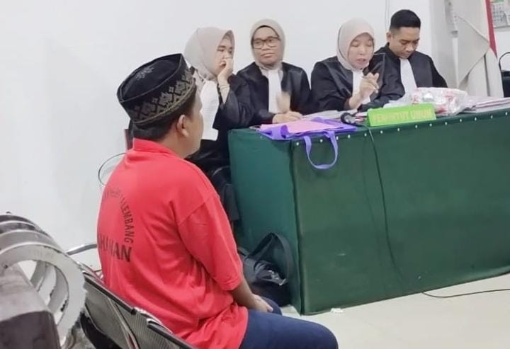 Live Streaming Asusila, Tiktokers Palembang Ales Gancang Dituntut 4 Tahun Penjara dan Denda Rp1 Miliar