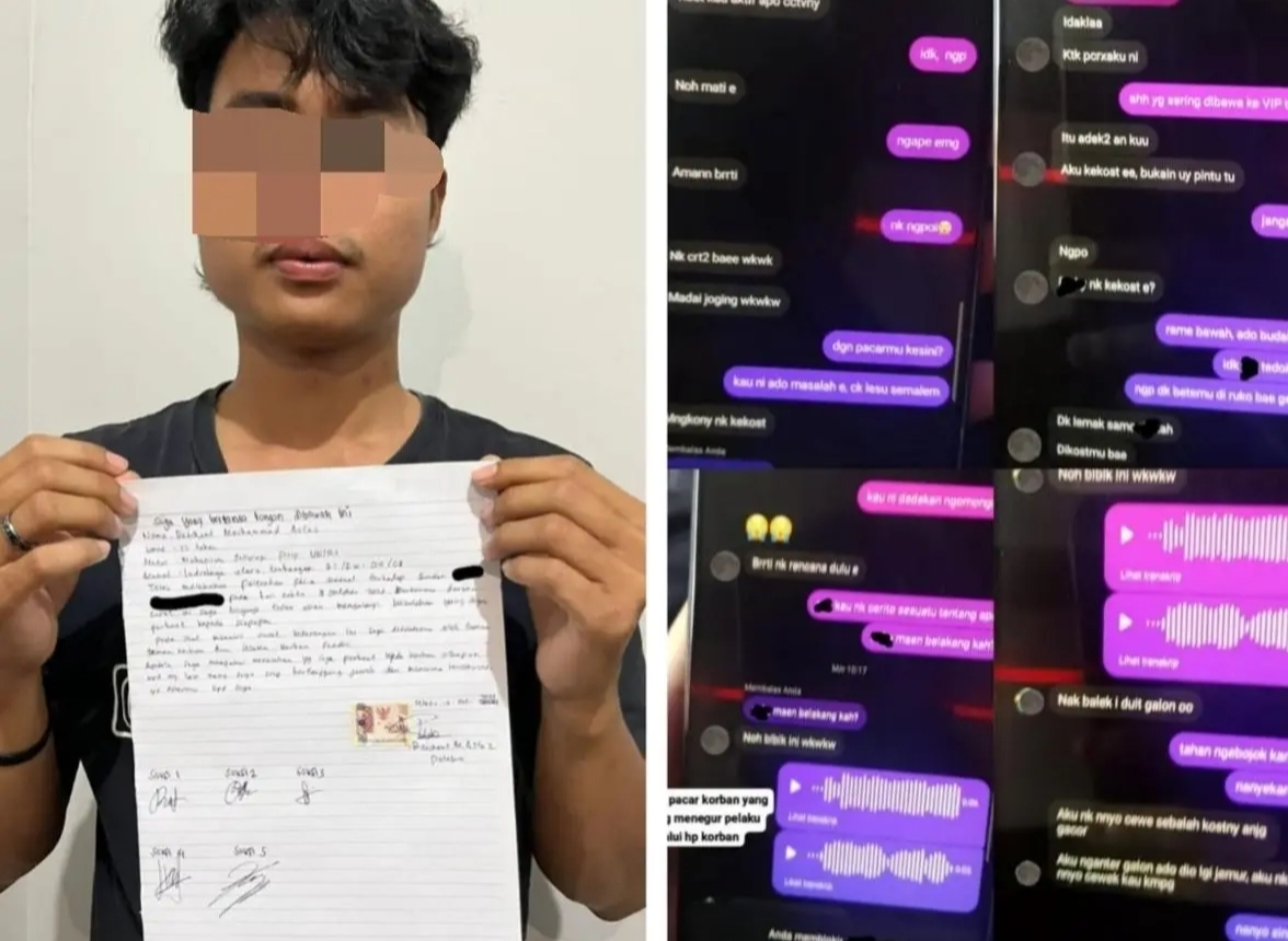 Mahasiswa Unsri Diduga Lakukan Pelecehan Seksual terhadap Pacar Teman