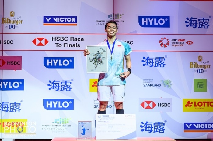 Jonatan Christie Raih Juara Dua Turnamen Badminton Besar di Eropa, Segini Total Besaran Hadiahnya