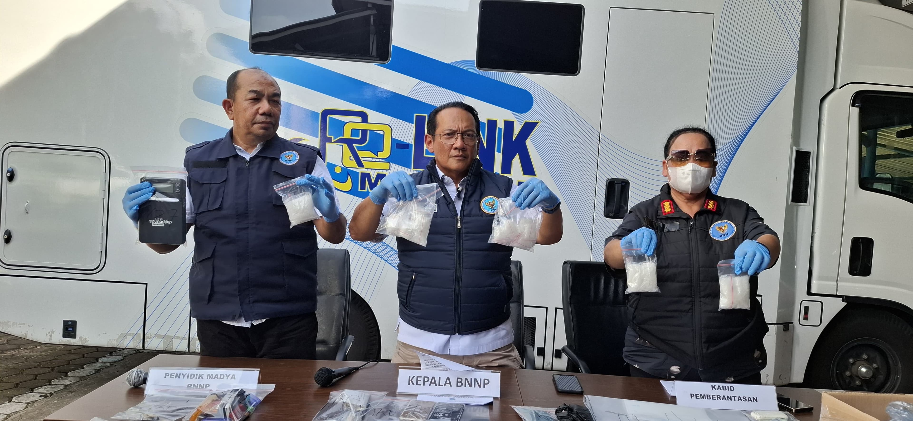 Warung Jual Bong Sabu Terbongkar di Kenten Laut, 22 Orang Ditangkap BNNP Sumsel