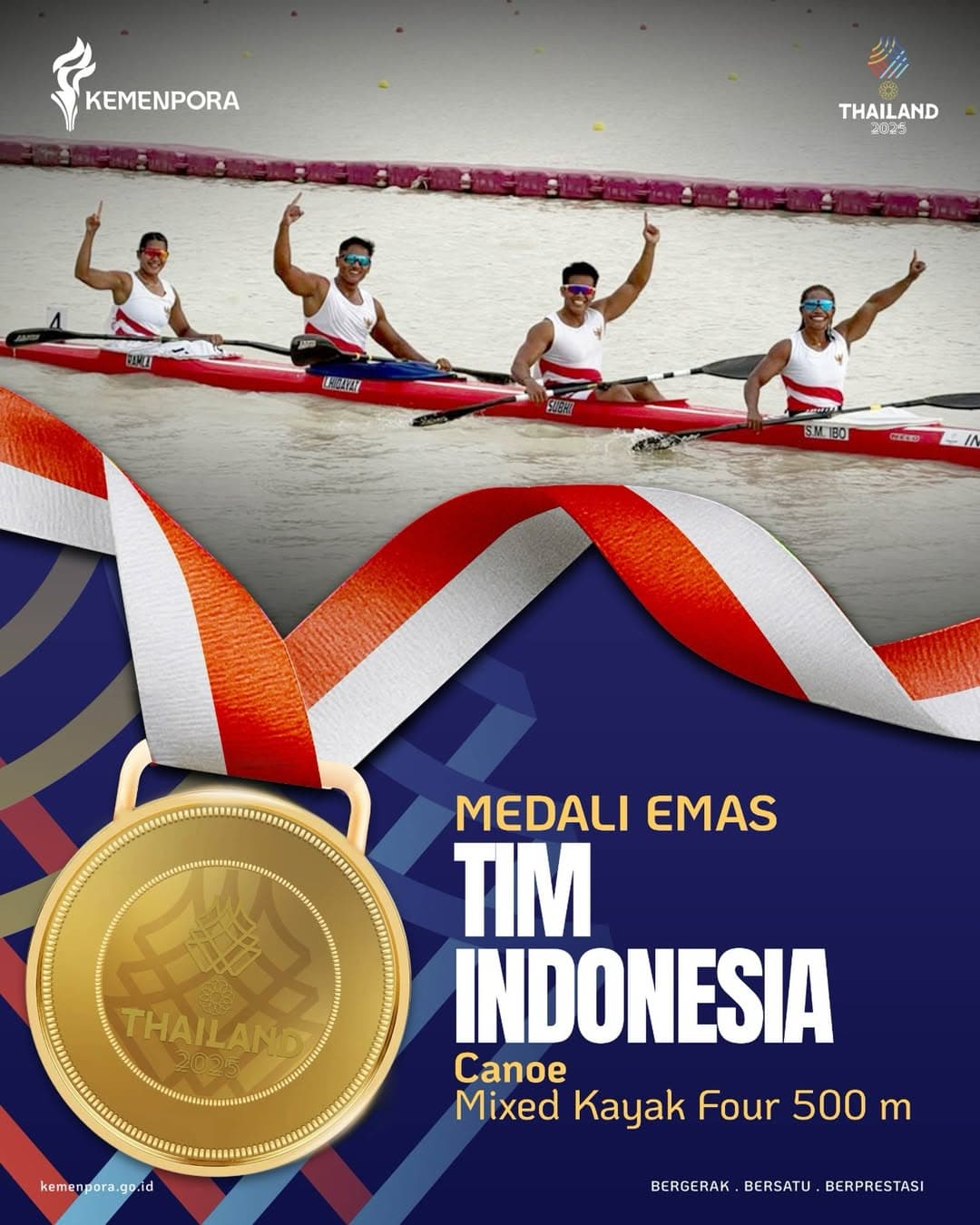 Daftar Perolehan Sementara Medali Emas Indonesia di SEA Games 2025