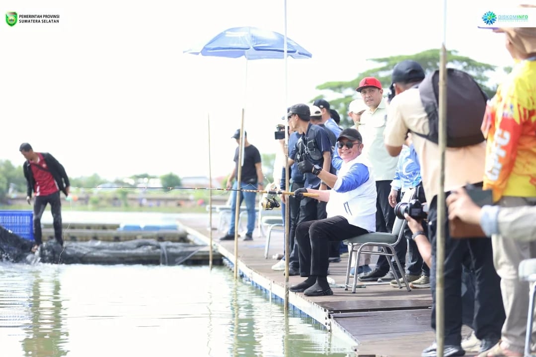 Pemprov Sumsel Izinkan Warga Mancing di Danau JSC, Rekreasi Gratis Libur Anak Sekolah