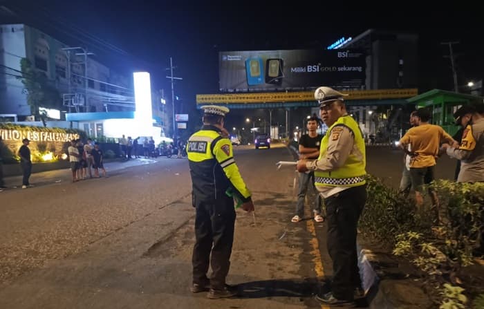 Dua Pengemudi Ditahan Usai Balap Liar Tewaskan Pejalan Kaki di Palembang
