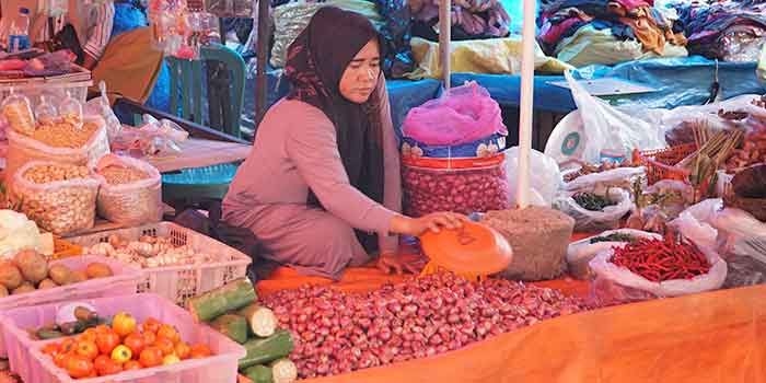 Sepekan Jelang Ramadan, Harga Bahan Pokok di Pasar Tradisional Palembang Merangkak Naik