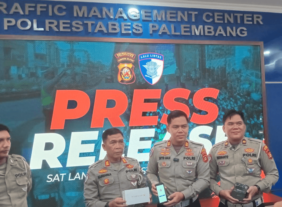 Mulai 2 Februari 2026, Satlantas Palembang Terapkan ETLE Handheld