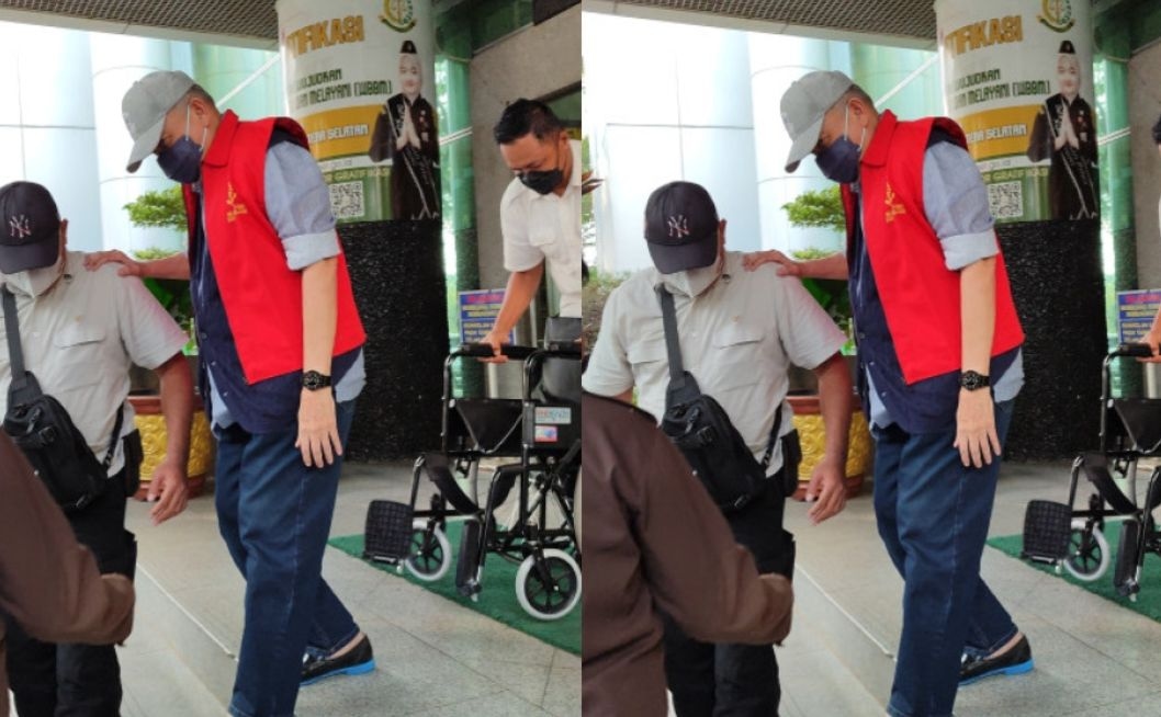 Alami Hipotensi, Sidang Korupsi Pasar Cinde dengan Terdakwa Alex Noerdin Ditunda