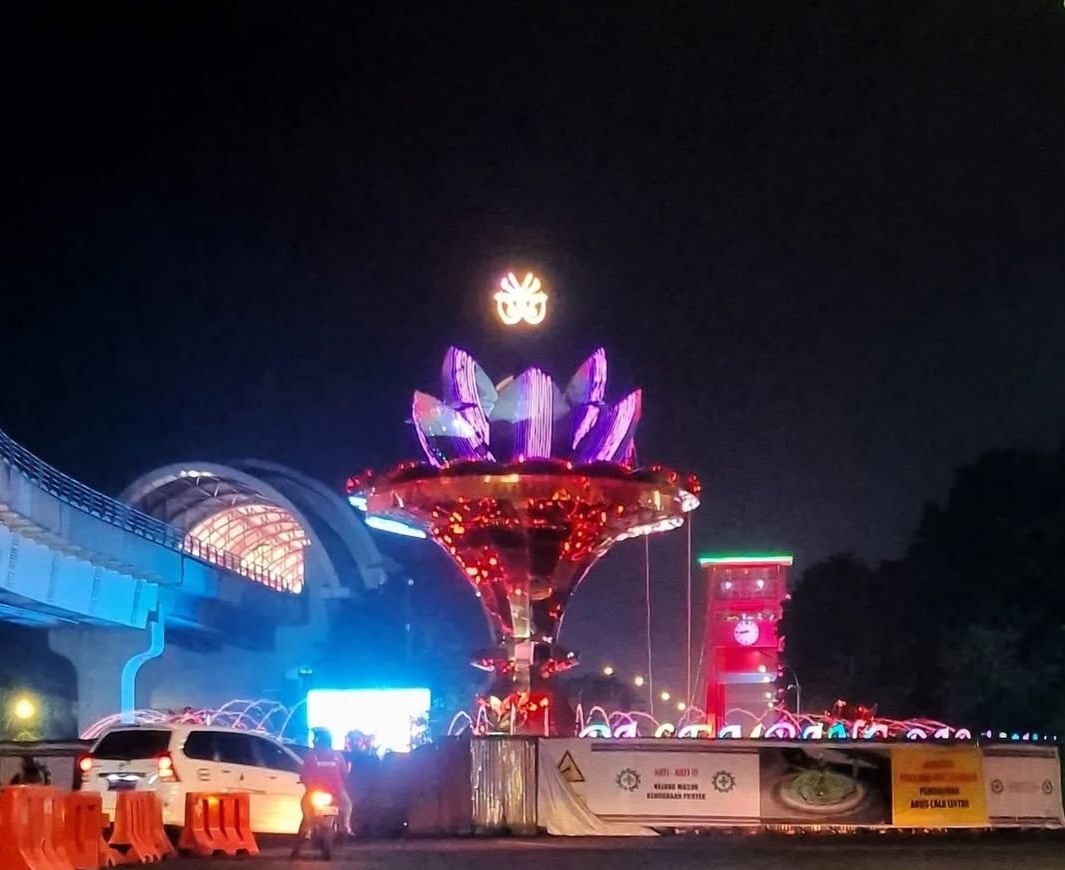 Palembang Punya Ikon Baru, Tugu Cempako Telok Siap Diresmikan Gantikan Air Mancur Titik 0 KM