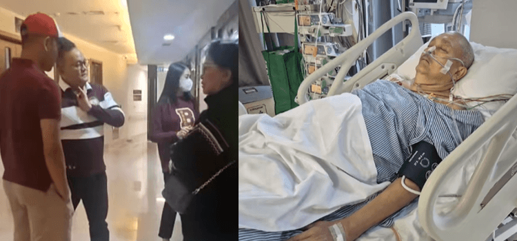 Momen Haru Dodi Reza Dampingi Alex Noerdin yang Sedang Dirawat Intensif